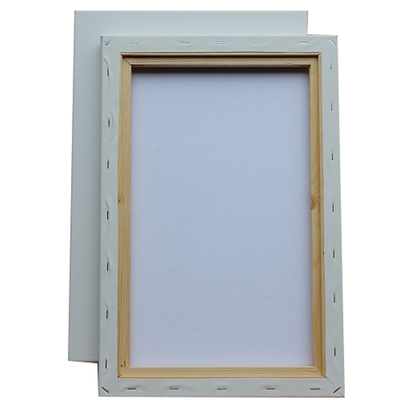 11x14 Inch Stretched Linen Canvas for Painting with Pine Wood Frame