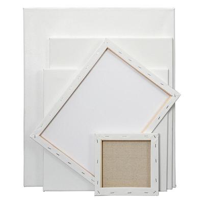 11x14 Inch Stretched Canvas with Pine Wood Frame and Waterproof Cotton Material for Oil and Acrylic Painting