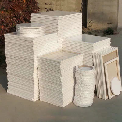 Triple Primed Stretched Canvas with 1.6cm Thickness Pine Wood Frame for Inkjet Printing and Painting