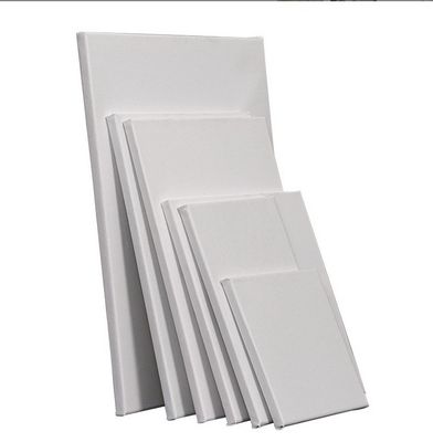 Płótno naciągnięte na drewnianą ramę 30cmx30cm do malowania olejem i akrylem z matowym wykończeniem