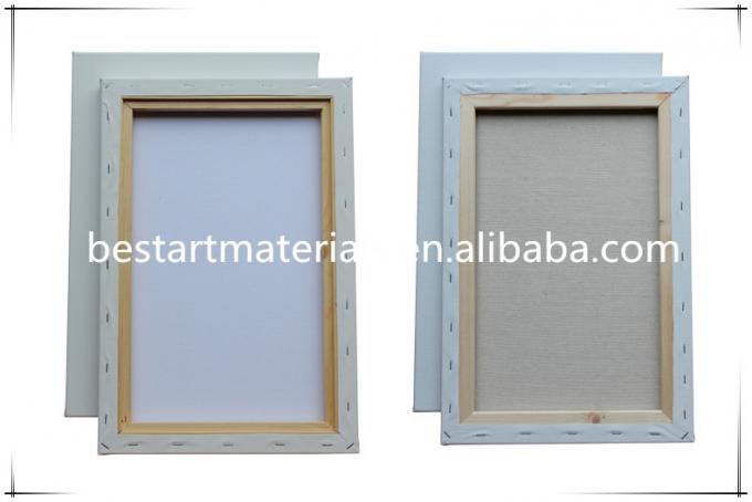 70×90CM canvas side view showing wooden frame