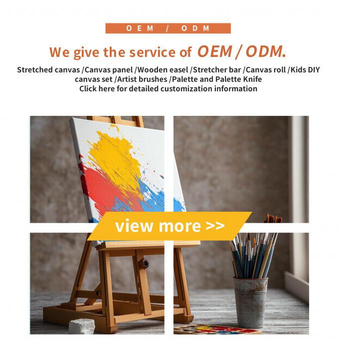 24cm × 30cm Linen Stretched Canvas Boards product display