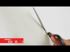 Rolowanie płótna z bawełny czystej do malowania