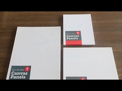 100% bawełny 3mm płyty płótno płyty malarskie płyty płótno akrylowe, farby olejowe, woda