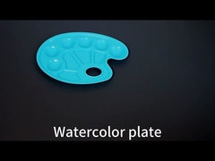 Kształt Akwarel plastikowy i akrylowy Paleta pomalowania Kwiat śliwki Paleta DIY