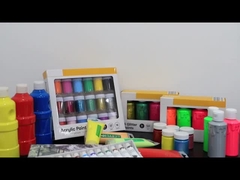 Zastosować nietoksyczne 12 kolorystyczne farby akrylowe dla płótna