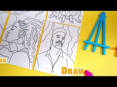 Zestaw do malowania na płótnie i farby Pre Canvas Pre Printed Canvas for Adults