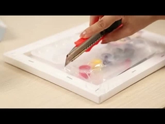 Kit do malowania dziewczynki motylka, zestawy do malowania płótna, zestawy do wydrukowania płótna dla dorosłych, prezenty walentynkowe