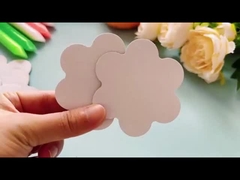 Płyty płótnowe w kształcie gwiazdy, płyty płótnowe bawełniane bez toksyczności 3 mm Płyty płótnowe puste