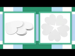 Płyty płótnowe w kształcie serca, płyty płótnowe 100% czystej bawełny dla studentów i profesjonalnych artystów