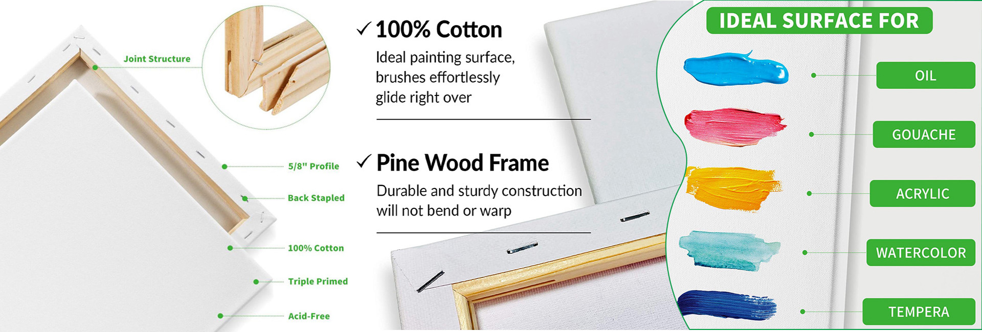 quality Stretched Canvas Board factory