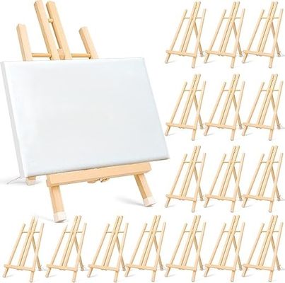 16''X 7.5'' Art Painting Wooden Easel H Frame Tabletop Display Easel For Events
