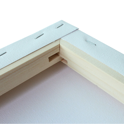 30x40cm 380g Cotton Stretched Canvas with Pine Wood Bar