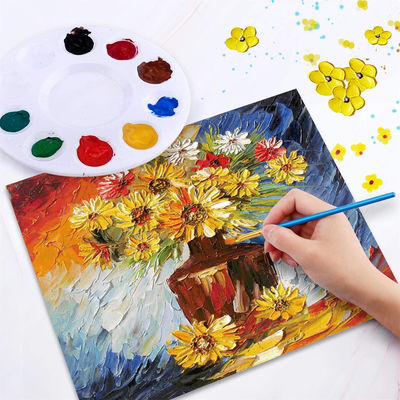 280g Cotton Blank White Waterproof ECO-Friendly Canvas Panel Board for Oil and Acrylic Paints