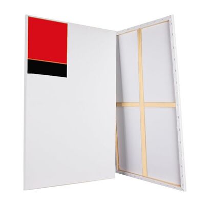 Custom Size 280g Cotton Stretched Canvas with Acid Free Acrylic Priming for Oil Painting