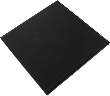 20x25cm Pre Stretched Fivefold Primed 100% Cotton Black Painting Canvas Board for Artists