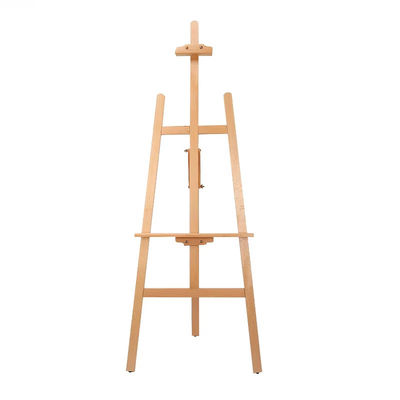 Foldable Tripod Wooden Display Easel 120cm 145cm 175cm Art Easel Stand FSC Approved