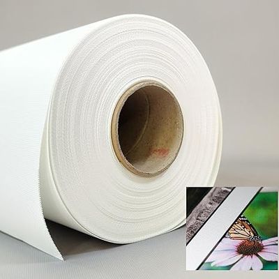 Acid Free Non Toxic Pure Cotton Canvas Sheet Roll For Acrylic Oil Painting