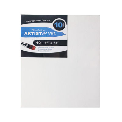 Pre Primed Blank Canvas Panels Art Supplies Cradled 100% Cotton Paint Canvas Boards