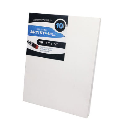 Pre Primed Blank Canvas Panels Art Supplies Cradled 100% Cotton Paint Canvas Boards