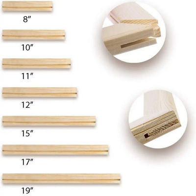 Wooden Canvas Frame Custom Size Wood Stretcher Bars For Canvas And Wall Art