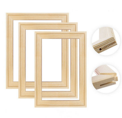 MDF Board Pine Canvas Stretcher Bars Kiln Dried Splinter Free For DIY Framing