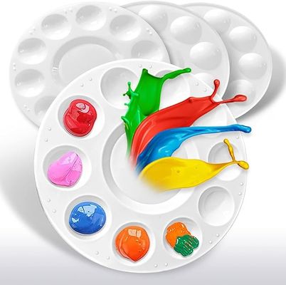 Customized Art Painting Tools Plastic Paint Holder Palette For Kids To Painting