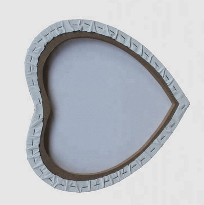 Wall Decor Blank Stretched Canvas For Oil Painting Heart Shaped DIY Romantic Type