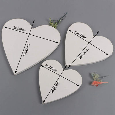 Wall Decor Blank Stretched Canvas For Oil Painting Heart Shaped DIY Romantic Type