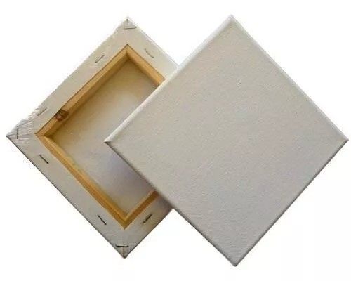 20cmx20cm Stretched Canvas Boards 280G Cotton Stretched Painting Canvas