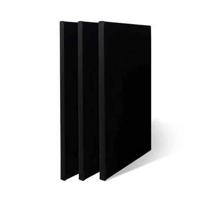 Customizable Black Stretched Blank Black Stretched Painting Canvas Boards Various Sizes