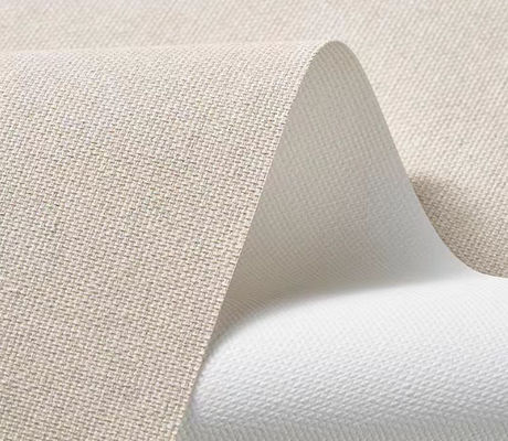 380g Non Toxic Artist Linen Canvas Roll , Painting Canvas By The Roll UV Resistant