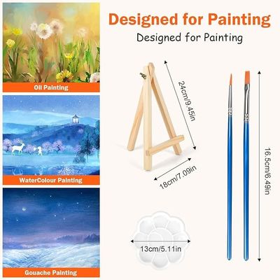 Custom Size Art Canvas Painting Kits DIY Painting Tools For Kids