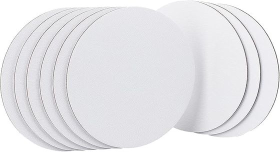 Matte Surface Round Blank Art Canvas Panels DIY Painting Pure Cotton Canvas Board