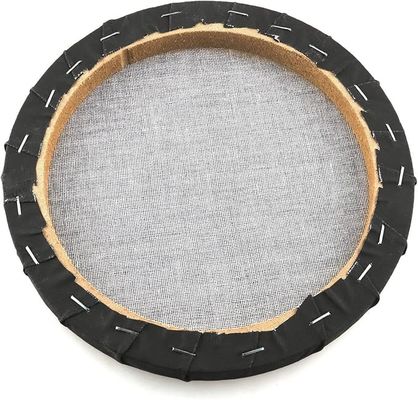 Round Black Stretched Canvas Board Customize Size For Oil Acrylic Gouache Crafts