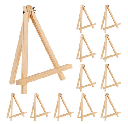 Customized Mini Tabletop Wooden Display Easel Stand Best Art Easels For Artists