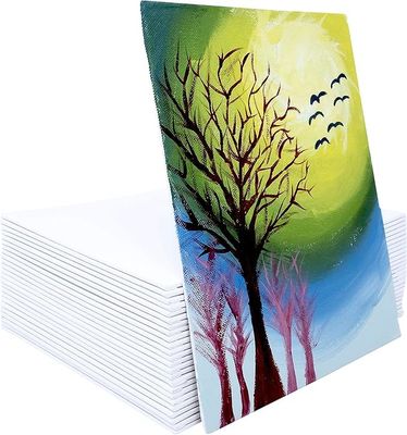 Bulk Customize Size Painting Canvas Panel Cradled Paint Canvas Boards Water Resistant