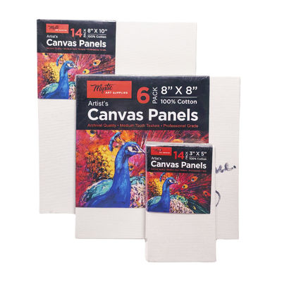 Bulk Customize Size Painting Canvas Panel Cradled Paint Canvas Boards Water Resistant