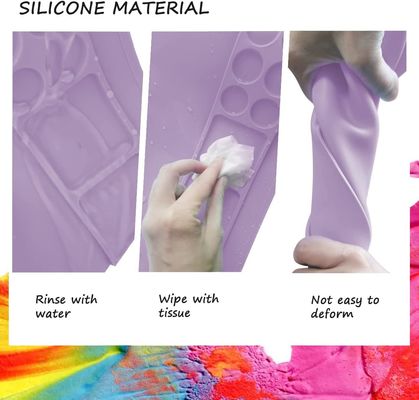 Large Silicone Painting Mat With Cup Kids Painting Mat Painting Tools For Drawing