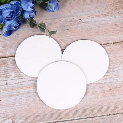 Circle Art Canvas Panels 3mm Thick Acid Free Cotton Blank Oil Painting Canvas Boards
