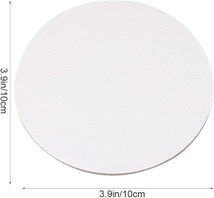 Circle Art Canvas Panels 3mm Thick Acid Free Cotton Blank Oil Painting Canvas Boards