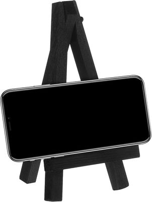 5 Inch Black A Frame Wooden Tripod Art Easel For Small Canvases Cards Photos Notices