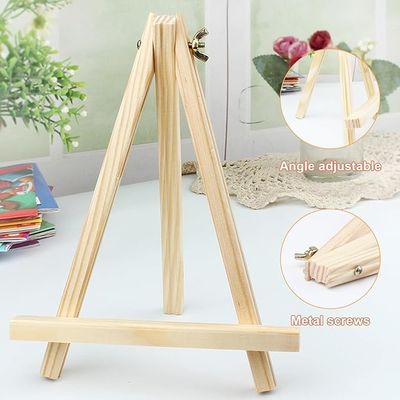 Multi Purpose Wooden Easel Display Stand A Frame Tabletop Art Display Easel Mini