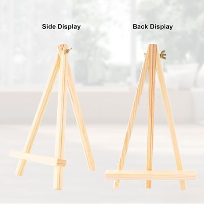 Multi Purpose Wooden Easel Display Stand A Frame Tabletop Art Display Easel Mini