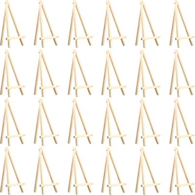 Multi Purpose Wooden Easel Display Stand A Frame Tabletop Art Display Easel Mini