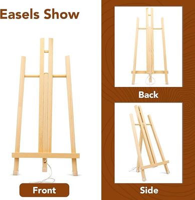 16''X 7.5'' Art Painting Wooden Easel H Frame Tabletop Display Easel For Events