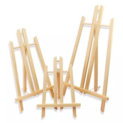 16''X 7.5'' Art Painting Wooden Easel H Frame Tabletop Display Easel For Events