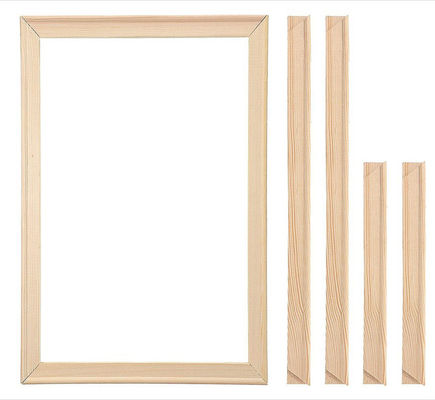 Wooden Canvas Frame Custom Size Wood Stretcher Bars For Canvas And Wall Art