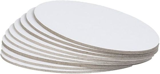 Water Resistant Round Canvas Panels 100% Pure Cotton For Acrylic And Oil Painting