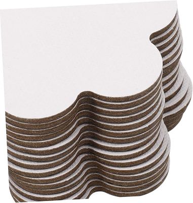 OEM ODM Flower Shape Artists Canvas Boards 100% Pure Cotton Canvas Panels White